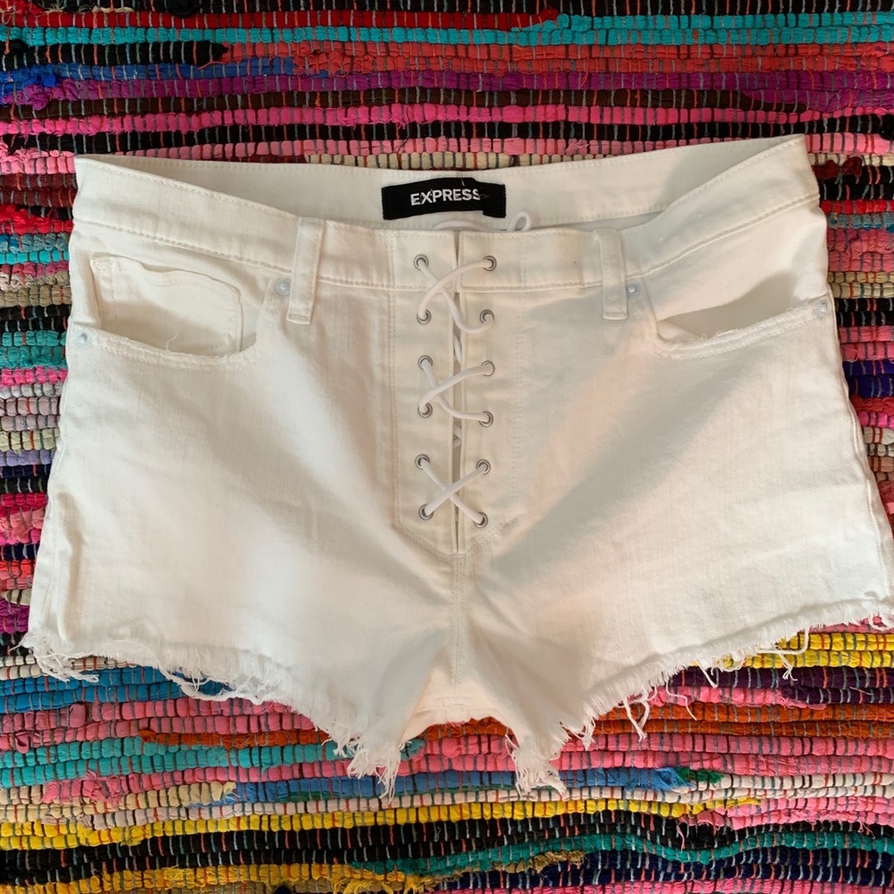 White Shorts